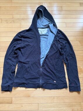 John Varvatos X Converse Men's Black Zip-Up Hoodie